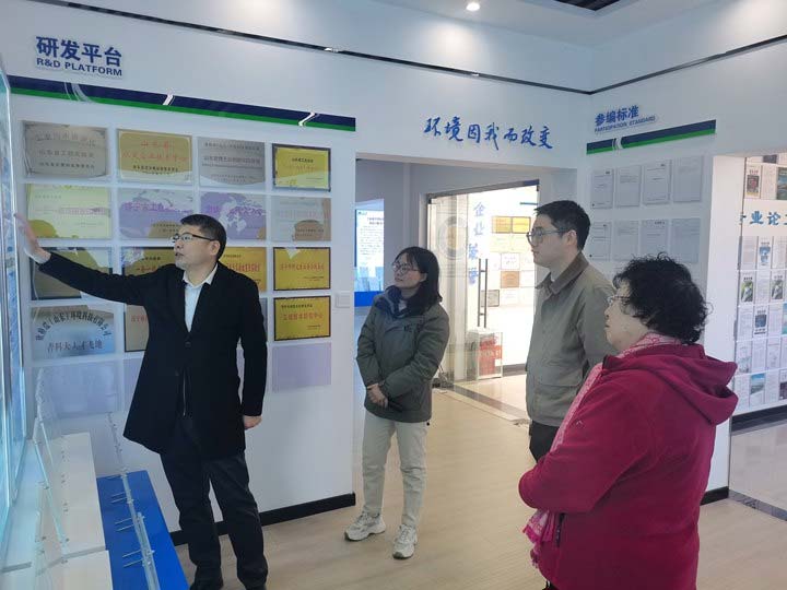 高景光伏太陽能有限公司領導蒞臨欣格瑞考察交流