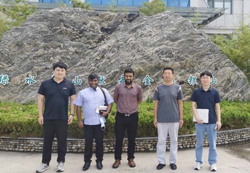 孟加拉國(guó)客戶蒞臨欣格瑞考察交流